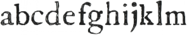 ApothecarySerif-Regular otf (400) Font LOWERCASE