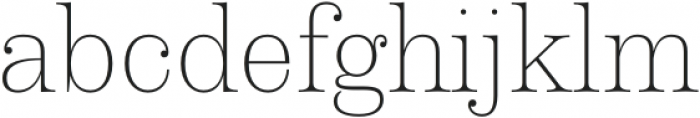 Apothicaire Light otf (300) Font LOWERCASE