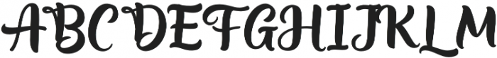 Appetizer otf (400) Font UPPERCASE