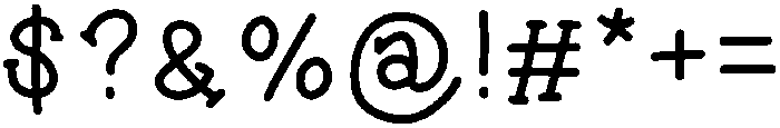 Apple Cider Regular otf (400) Font OTHER CHARS