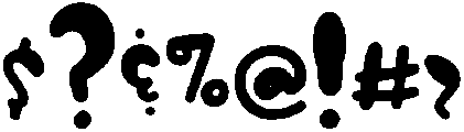 Apple Cider Regular otf (400) Font OTHER CHARS