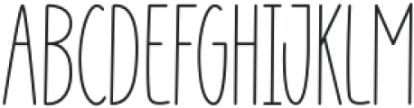 Apple Cream Regular otf (400) Font LOWERCASE