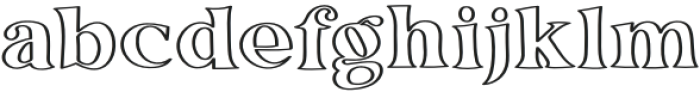 Apple Hill Regular otf (400) Font LOWERCASE