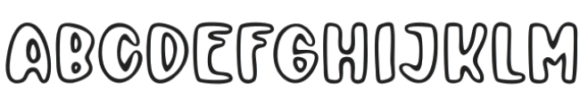 Apple Line Regular otf (400) Font UPPERCASE