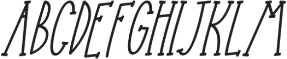 Apple Owl Italic otf (400) Font UPPERCASE