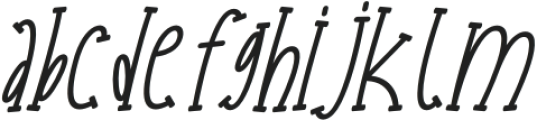 Apple Owl Italic otf (400) Font LOWERCASE