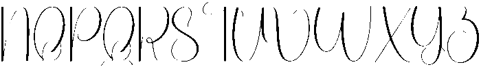 Apple Regular otf (400) Font UPPERCASE