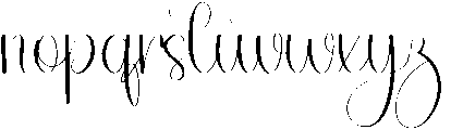 Apple Regular otf (400) Font LOWERCASE