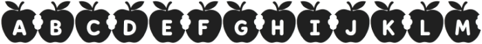 Apple Smart Regular otf (400) Font UPPERCASE