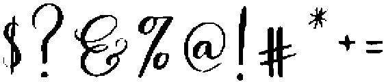 Apple Tree otf (400) Font OTHER CHARS