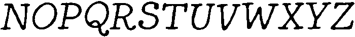 AppleOrchard Regular otf (400) Font UPPERCASE