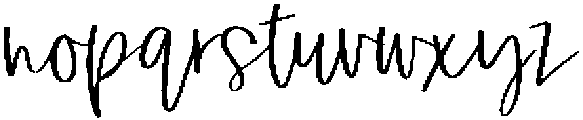 Apricity Script Regular otf (400) Font LOWERCASE