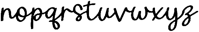 Apricot Regular otf (400) Font LOWERCASE