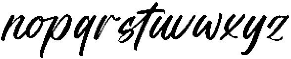 April Pearl otf (400) Font LOWERCASE