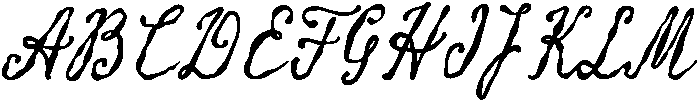 April  Story Regular ttf (400) Font UPPERCASE