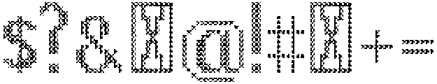 April Thread Regular otf (400) Font OTHER CHARS
