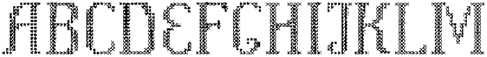 April Thread Regular otf (400) Font UPPERCASE