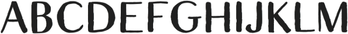 Apro Sans Medium otf (500) Font UPPERCASE