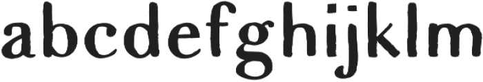 Apro Sans Medium otf (500) Font LOWERCASE