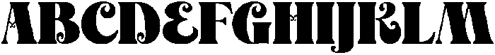 Aprohite otf (400) Font UPPERCASE