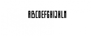 APEINZ Font UPPERCASE