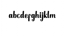 Apashy Typeface Font LOWERCASE