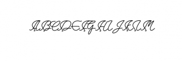 Appenzell.ttf Font UPPERCASE