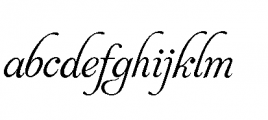 Aphrodite Pro Font LOWERCASE