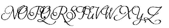Aphrodite Text Font UPPERCASE