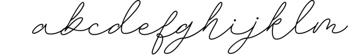 Apollo Butler Signature Font LOWERCASE