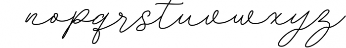 Apollo Butler Signature Font LOWERCASE