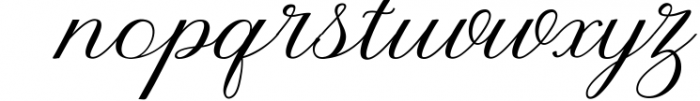 Aprilliya Script Font LOWERCASE