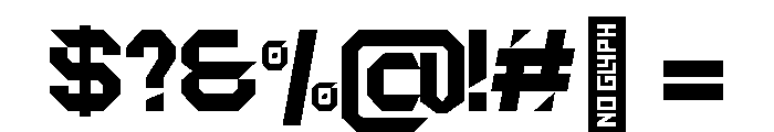 Apello Space Regular Font OTHER CHARS