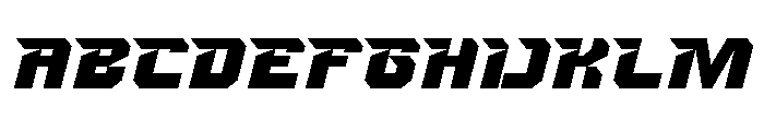 Apex-Corner Font UPPERCASE