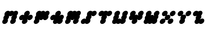 Apollo9 Italic Font LOWERCASE