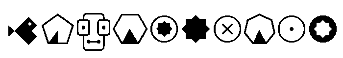 Apothem Regular Font OTHER CHARS