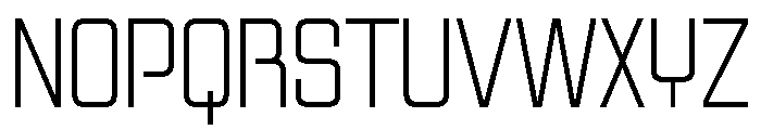 Apothem Regular Font UPPERCASE