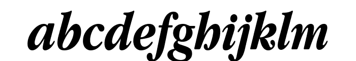 Apple Garamond Bold Italic Font LOWERCASE