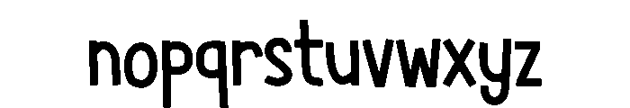 Applejuice Font LOWERCASE