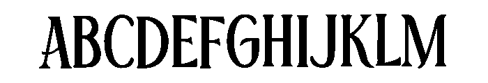 Apprentice Font UPPERCASE