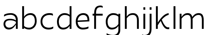 Apricity Font LOWERCASE