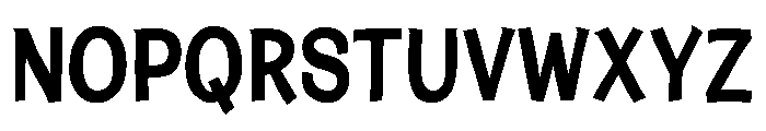 Aprilio Hope Bold Font LOWERCASE