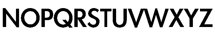 Apple LiGothic Medium Font UPPERCASE
