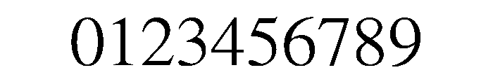 Apple LiSung Light Font OTHER CHARS