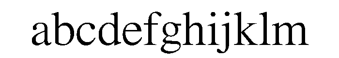 Apple LiSung Light FONT