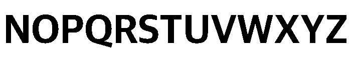 Apple SD Gothic Neo ExtraBold Font UPPERCASE