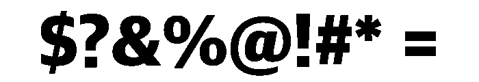 Apple SD Gothic Neo Heavy Font OTHER CHARS