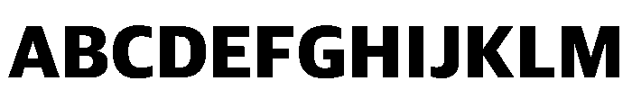 Apple SD Gothic Neo Heavy Font UPPERCASE