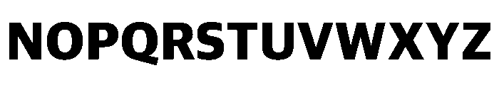 Apple SD Gothic Neo Heavy Font UPPERCASE