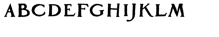 Apocrypha Regular Font UPPERCASE